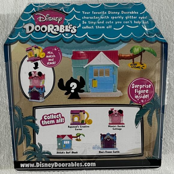 Disney Doorables Mini Playset Stitch's Surf Shack w/ Mystery Figure - Picture 2 of 3